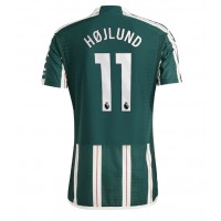 Fotbalové Dres Manchester United Rasmus Hojlund #11 Venkovní 2023-24 Krátký Rukáv